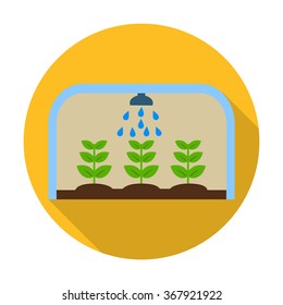 Greenhouse icon.
