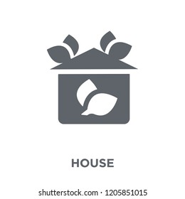 Greenhouse icon. Greenhouse design concept from Ecology collection. Simple element vector illustration on white background.