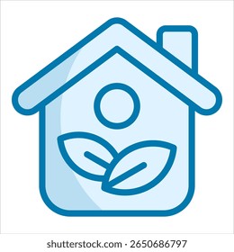 Greenhouse Icon Element For Design