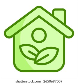 Greenhouse Icon Element For Design