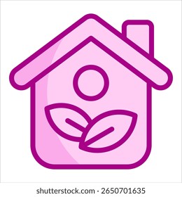 Greenhouse Icon Element For Design