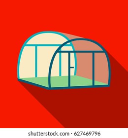 Greenhouse icon of vector illustration for web and mobile