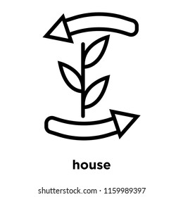 Greenhouse icon vector isolated on white background, Greenhouse transparent sign , line or linear sign, element design in outline style
