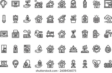 Greenhouse icons High-Quality Vector Icons Collection with Editable Stroke. Ideal for Professional and Creative Projects
