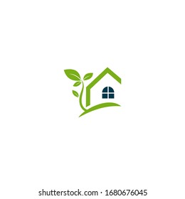 Greenhouse, line logo vector design.