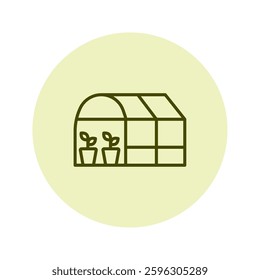 Greenhouse pentaglow, vector, pixel perfect, illustrator file