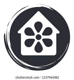 Greenhouse vector icon