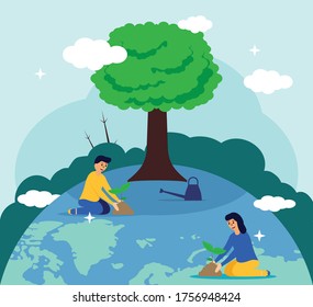 Greening, World Environment Day 7