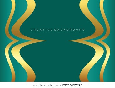 greenish blue with luxury elegant background 