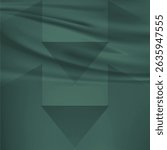 Greenish cyan triangles, geometric shapes with an abstract background