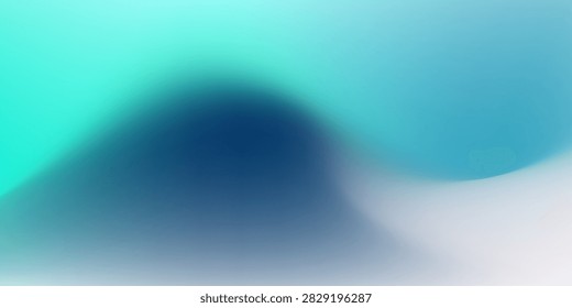 Greenish wallpaper smooth color gradient