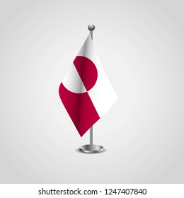 Greenland Flag Pole