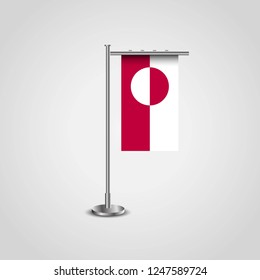 Greenland Flag Pole