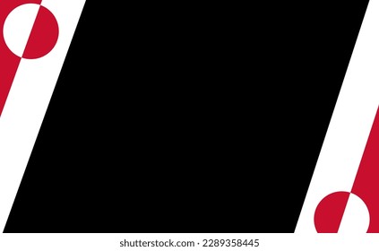 Greenland  flag wave isolated on png or transparent background