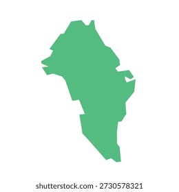 greenland geography map  icon vector element desgin template