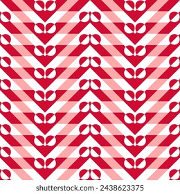 greenland pattern design. chevron background. vector illustration