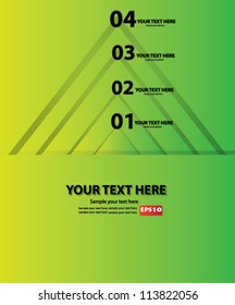 Green,Number background,for text,Vector