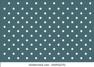 Green-sage Pastel polka dots background.