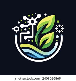 GreenTech Harmony  Symbiosis of Nature and Innovation logo