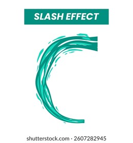 GreenThe circle is labeled "Slash Effect"	