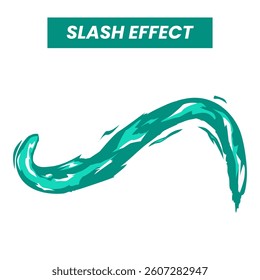 GreenThe circle is labeled "Slash Effect"	