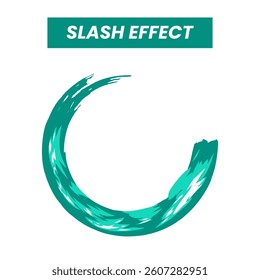 GreenThe circle is labeled "Slash Effect"	