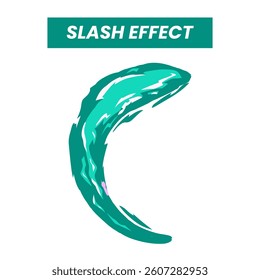 GreenThe circle is labeled "Slash Effect"	