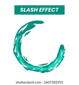 GreenThe circle is labeled "Slash Effect"	