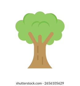 greentree Flat Vector Icon Eps 10 Files