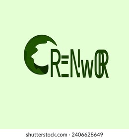greenwork logo with a combination of falling leaves