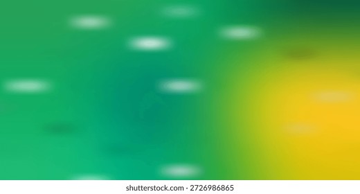 Gradiente Verde-Amarillo, Tono Cálido, Fondo Verdant, Vibrante, Tonos Dorados. Fondo de gradiente vibrante verde, ilustración de Vector