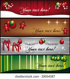 Greeting banners