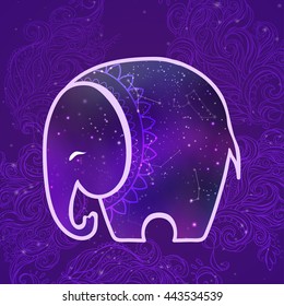 Purple Elephant Images, Stock Photos u0026 Vectors  Shutterstock