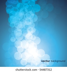 Greeting Card with Abstract Background