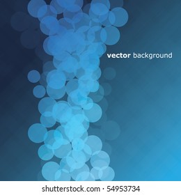 Greeting Card with Abstract Background
