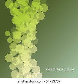 Greeting Card with Abstract Background