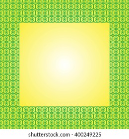 Greeting card abstract Background geometric pattern with medieval Japanese ornament. Background for presentation or brochure.  Vector illustration. 