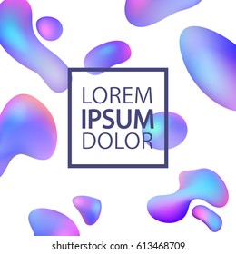 Greeting card with abstract background, you can use it for your design, brochure, flyer, poster