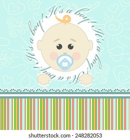 Greeting card for babies