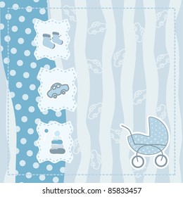 greeting card for baby boy