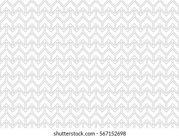 Greeting Card Background Design. Seamless Pattern.
Arrow Shape Outline in Silver Color
