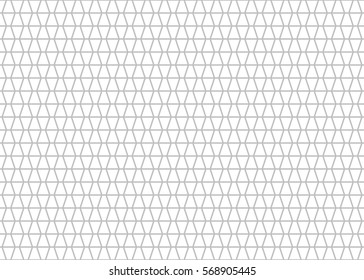 Greeting Card Background Design. Seamless Pattern.
Modern 3D Line Art Design with Interlocking Trapezoid Shape