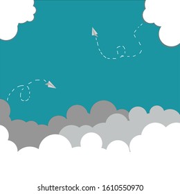 Greeting card background sky the sky