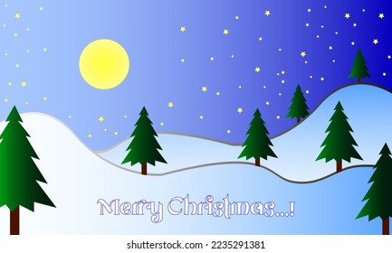Greeting card, banner, poster, Christmas and New Year background. Xmas pine fir lush tree. Candy cane from cookies, golden gifts box. Glass Balls hanging on ribbon. Bright Winter holiday composition.