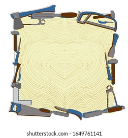 
Tarjeta de saludo para el constructor. Ilustración vectorial. 
