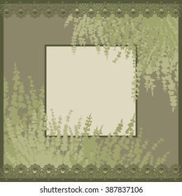Greeting card can be used as invitation card for wedding, birthday and other holiday.