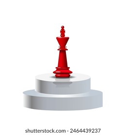 Greeting card with chess pieces . International Day of Chess. Vector background for greeting cards or banners. International chess day poster. Isolated on white background