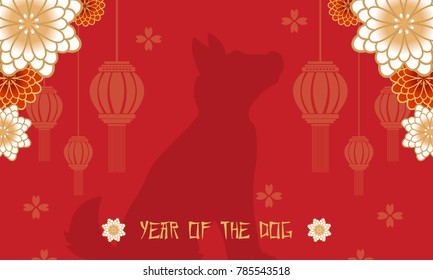 Greeting card chinese new year collection