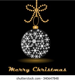 Greeting card. Christmas background.