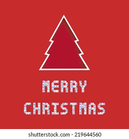 Greeting card for Christmas day.